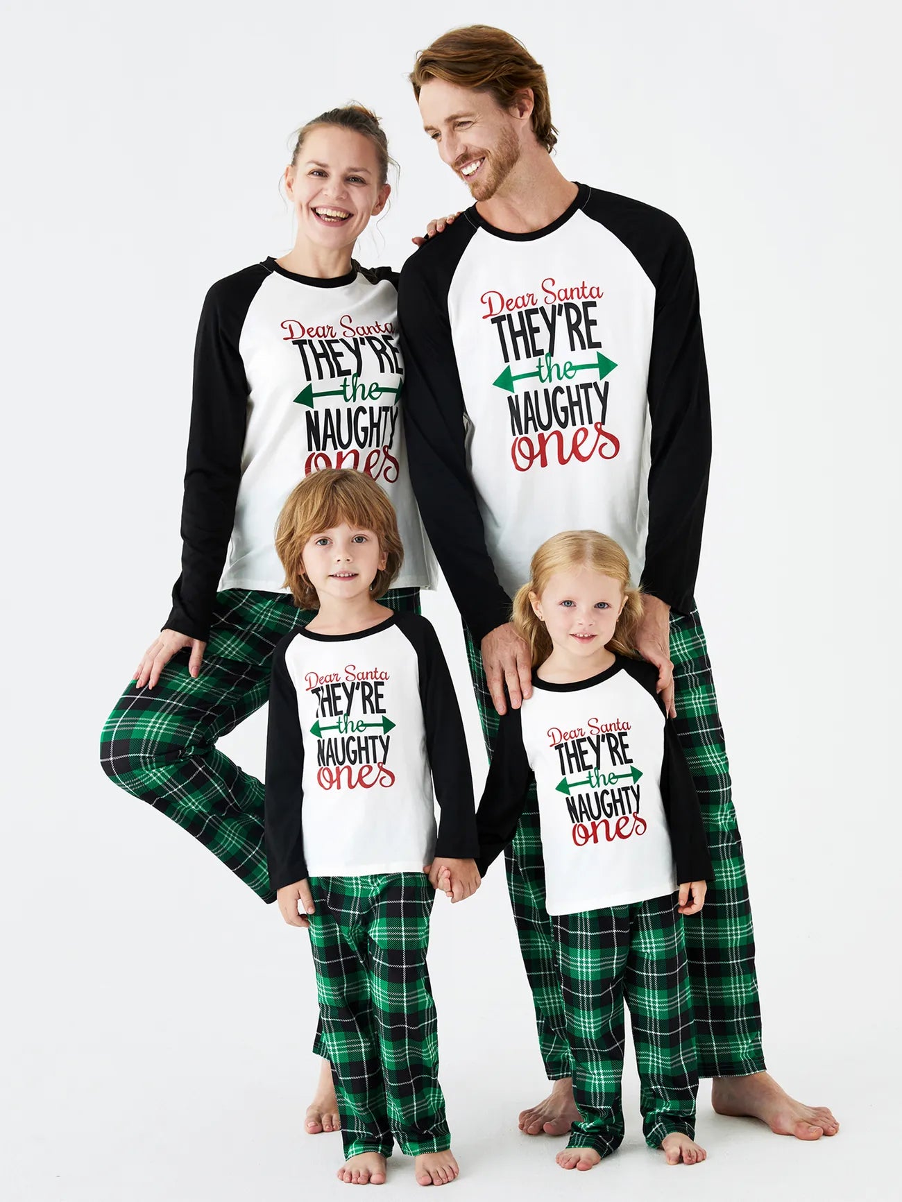 They Are The Printed Family Matching Christmas Pajama Set-Original Pajamas