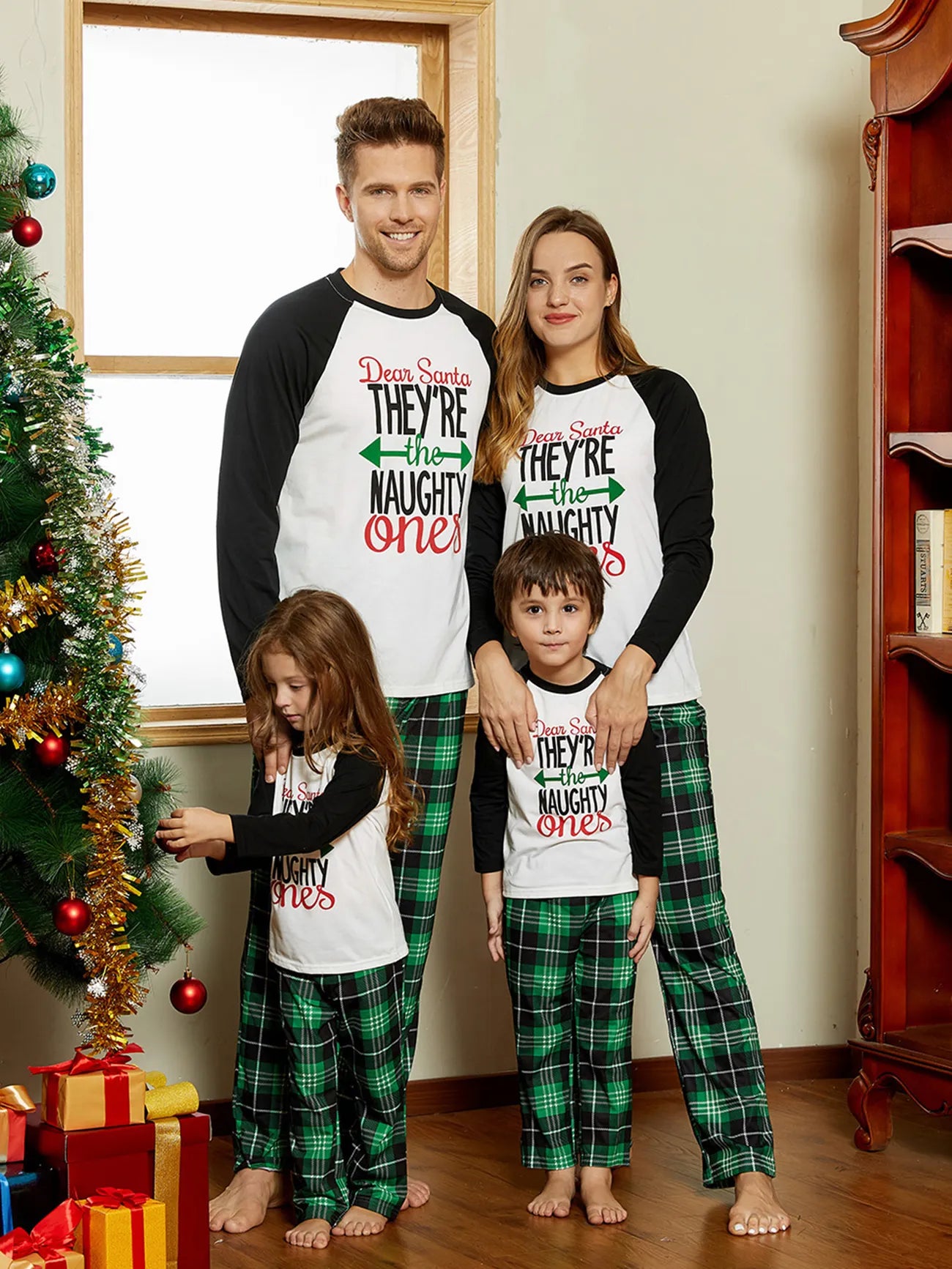 They Are The Printed Family Matching Christmas Pajama Set-Original Pajamas