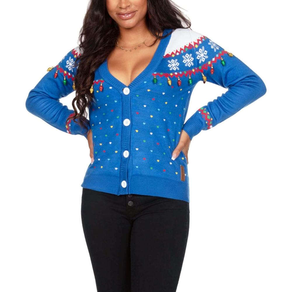 Holiday Sweaters with Festive Animal and Patterned Designs-Original Pajamas