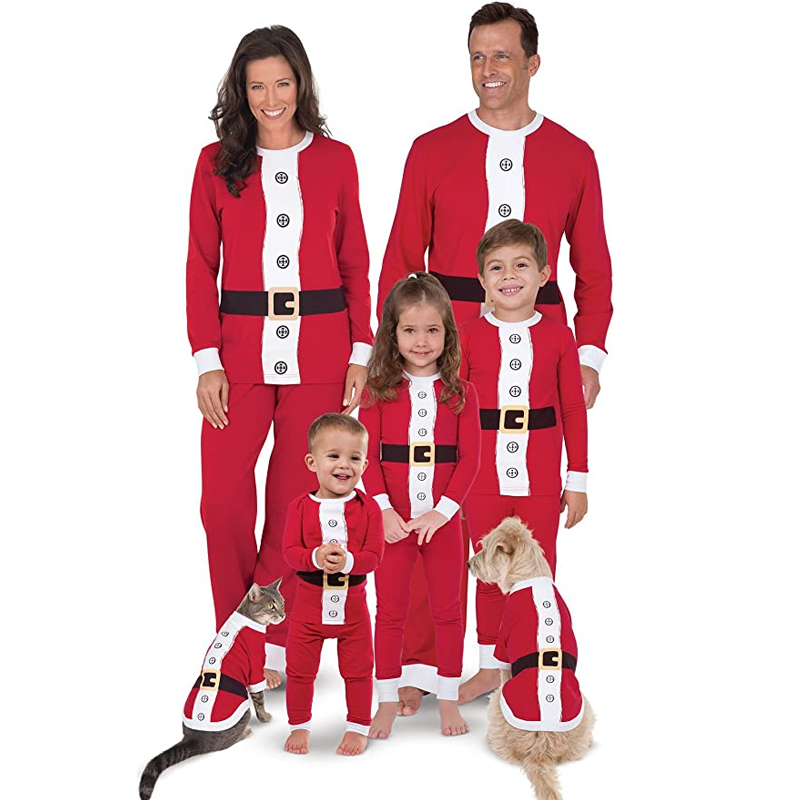 Santa Claus Themed Matching Pajama Sets For Family-Original Pajamas