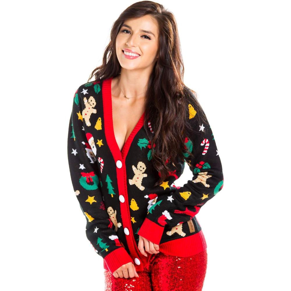 Holiday Sweaters with Festive Animal and Patterned Designs-Original Pajamas