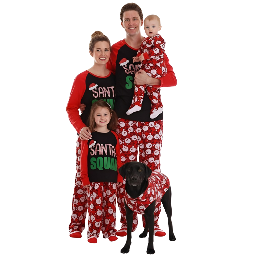 Matching Christmas Pajamas for Family or Couples