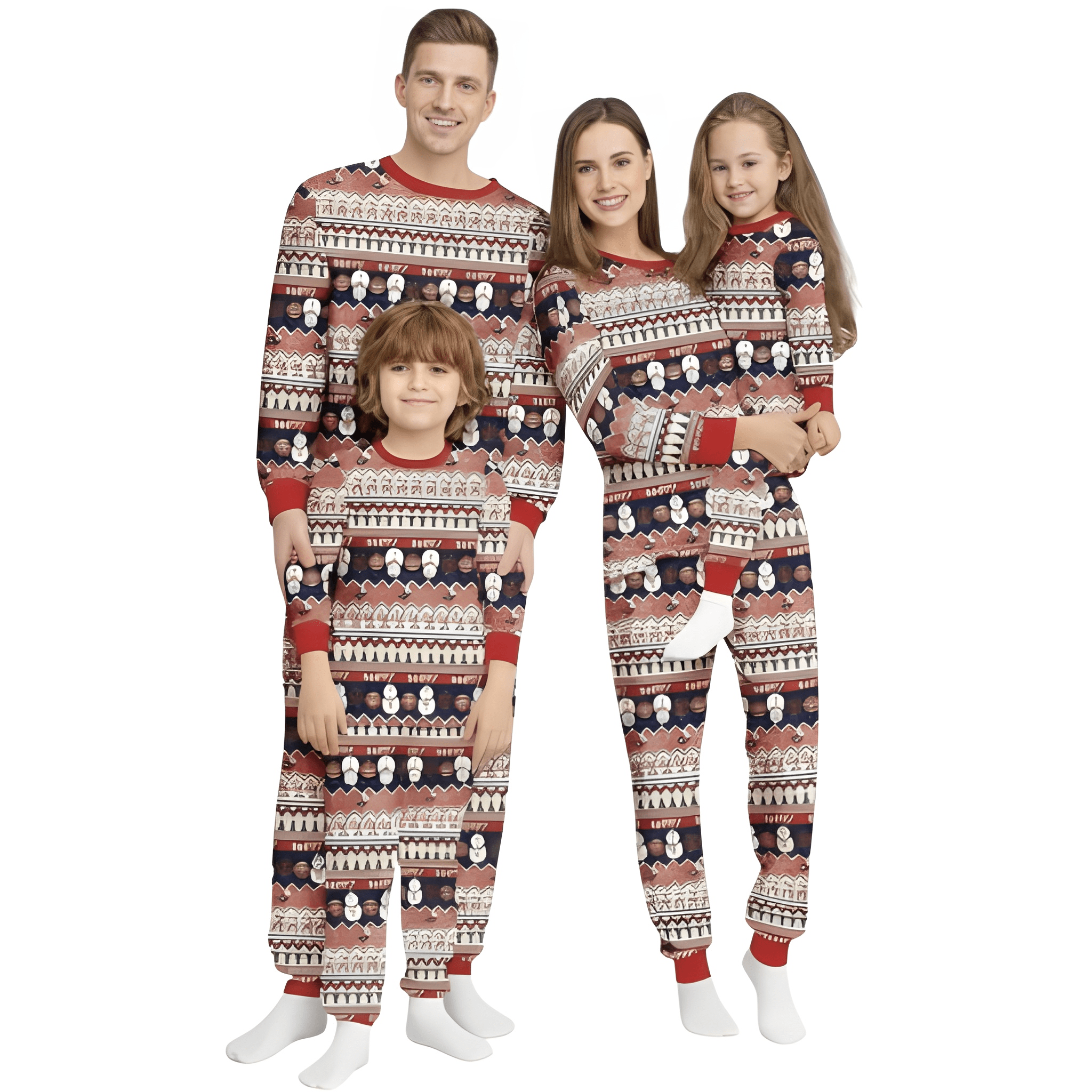 Long Sleeves Family Matching Pajama Set