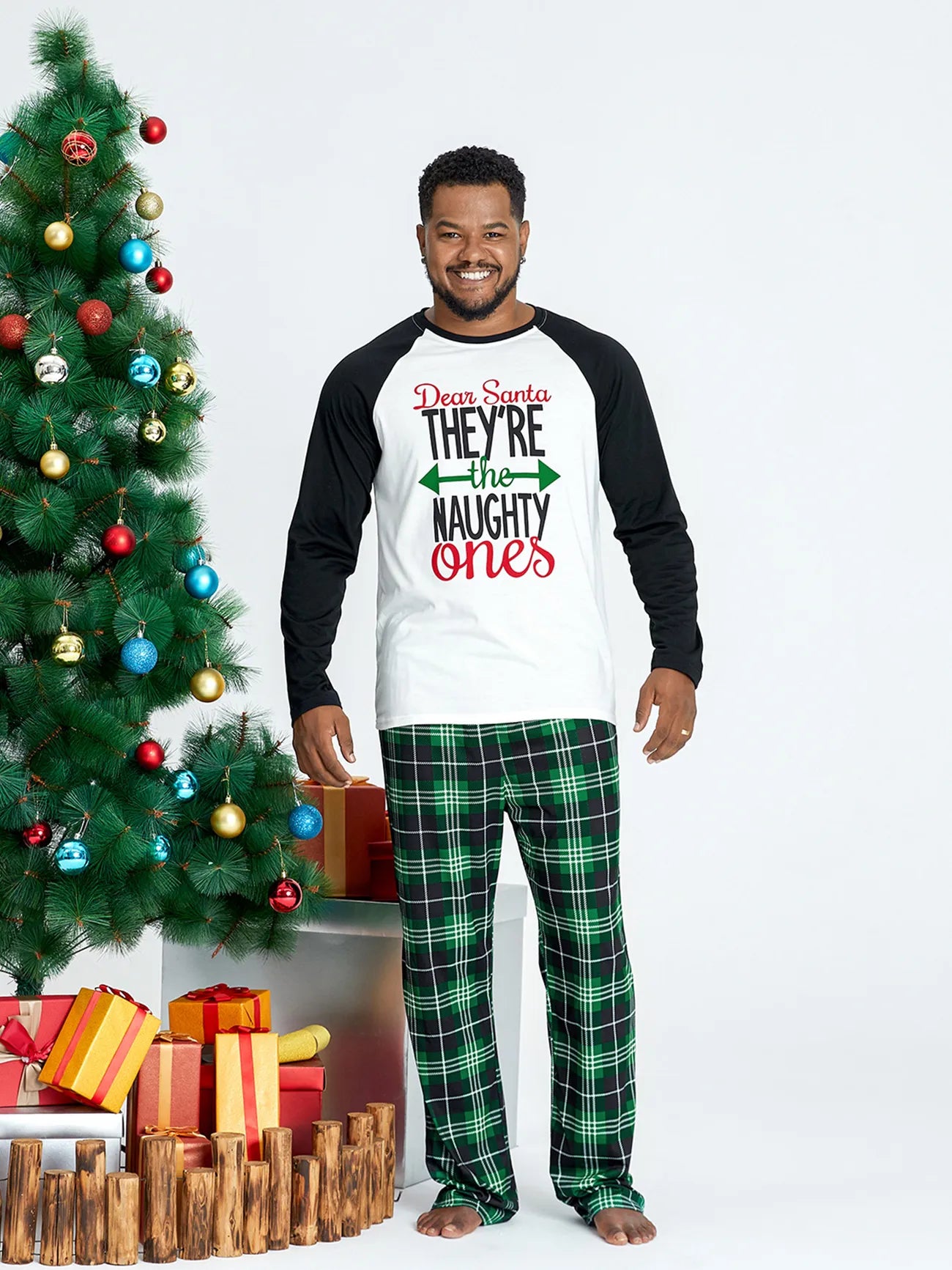 They Are The Printed Family Matching Christmas Pajama Set-Original Pajamas