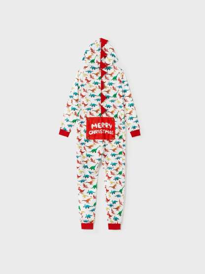 Christmas Family Pajamas With 3D Hooded Design-Original Pajamas