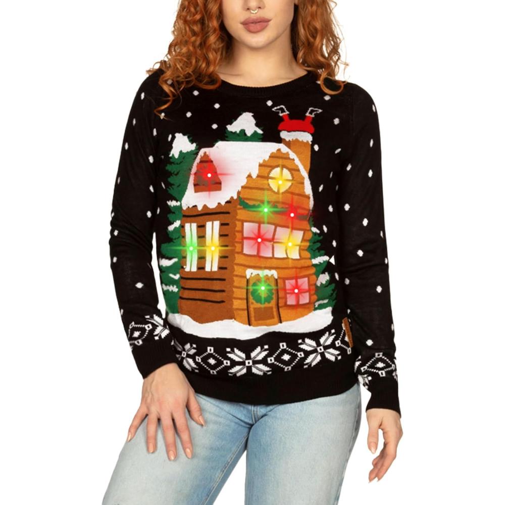 Classic Winter Holiday Christmas Sweater-Original Pajamas