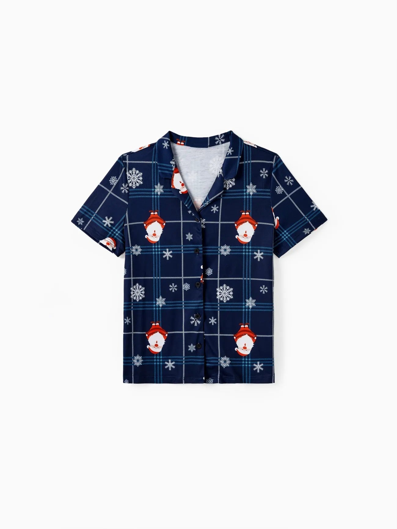 Christmas Family Pajama Set With Santa Print-Original Pajamas