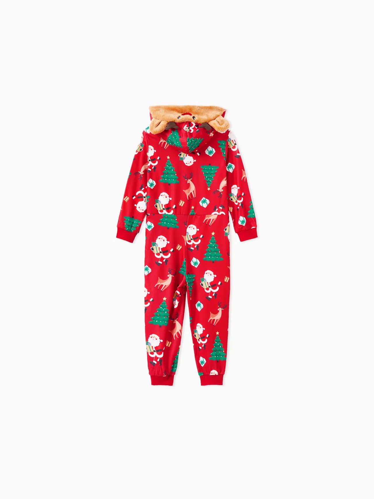 3D Reindeer Hooded Christmas Family Pajama Set-Original Pajamas