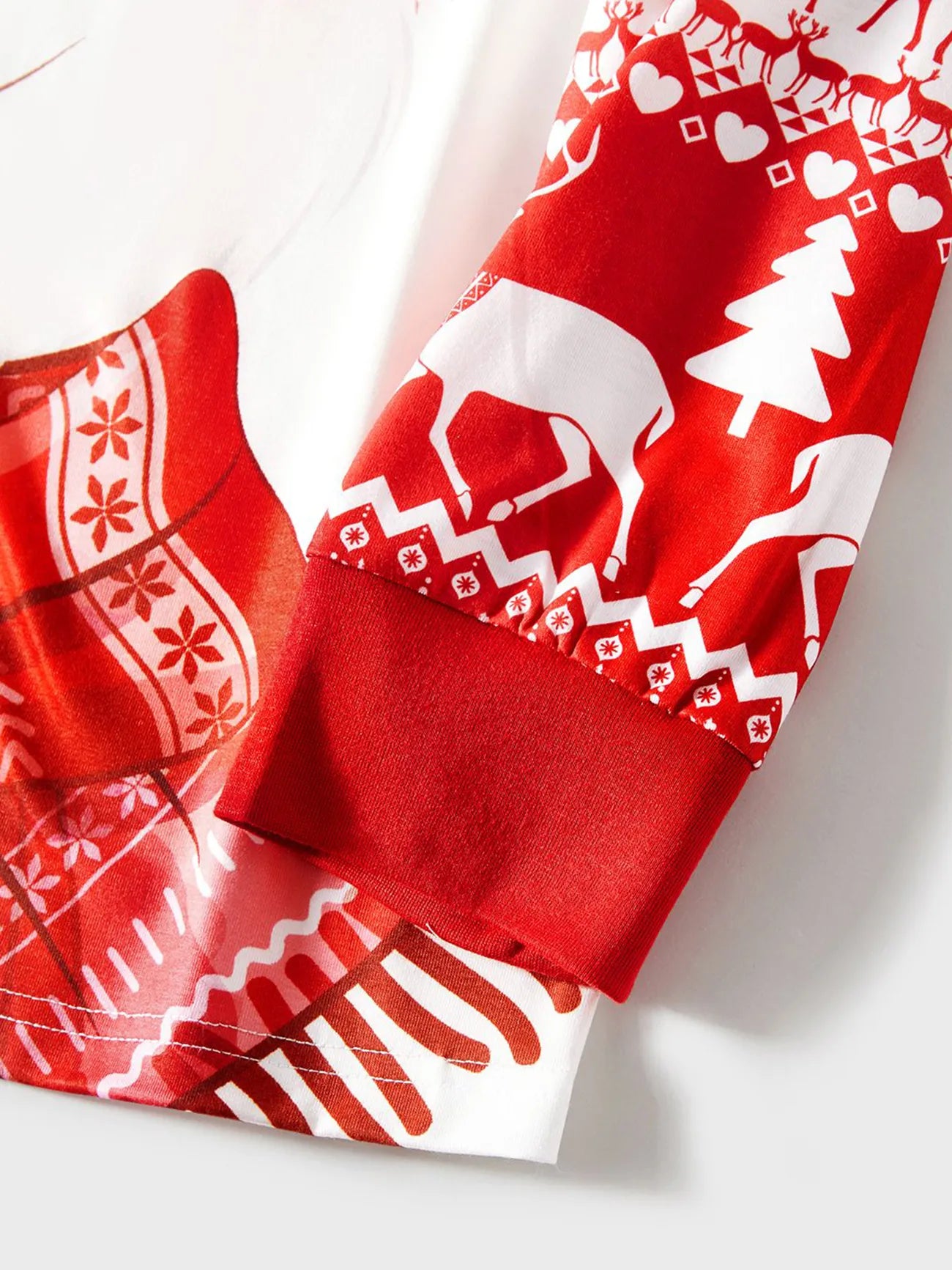 Matching Christmas Pajamas Set For Family With Deer Print-Original Pajamas