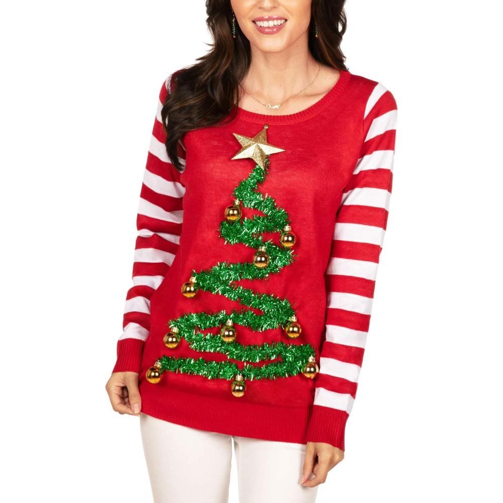 Embellished Christmas Winter Holiday Sweaters-Original Pajamas