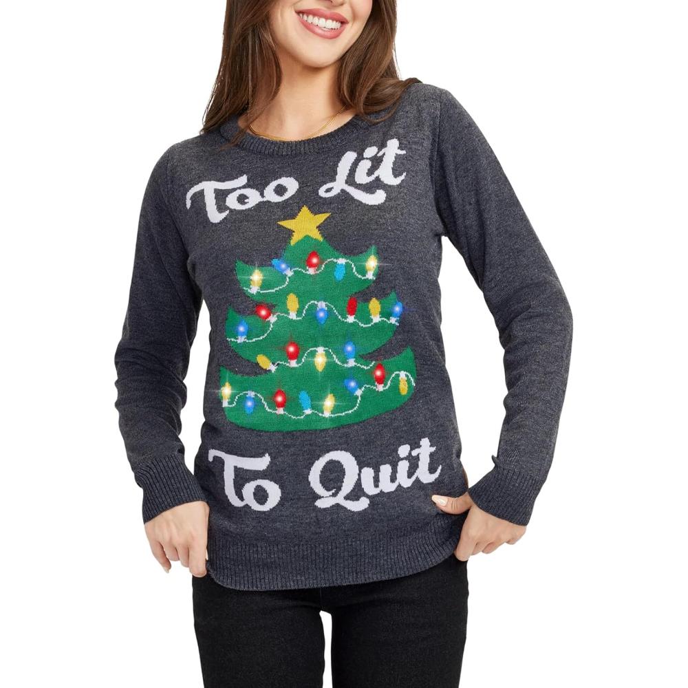 Embellished Christmas Winter Holiday Sweaters-Original Pajamas
