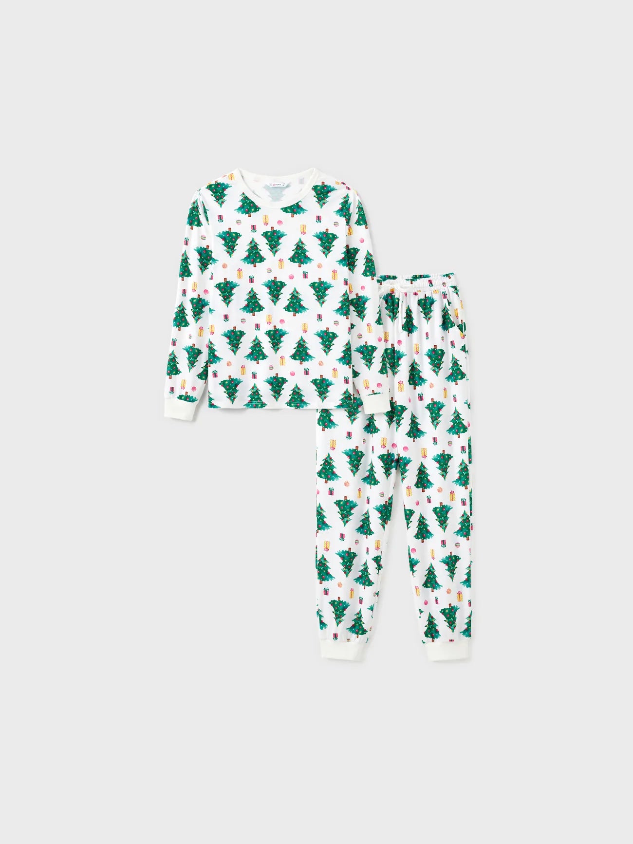 Christmas Tree Print Family Pajamas Set-Original Pajamas