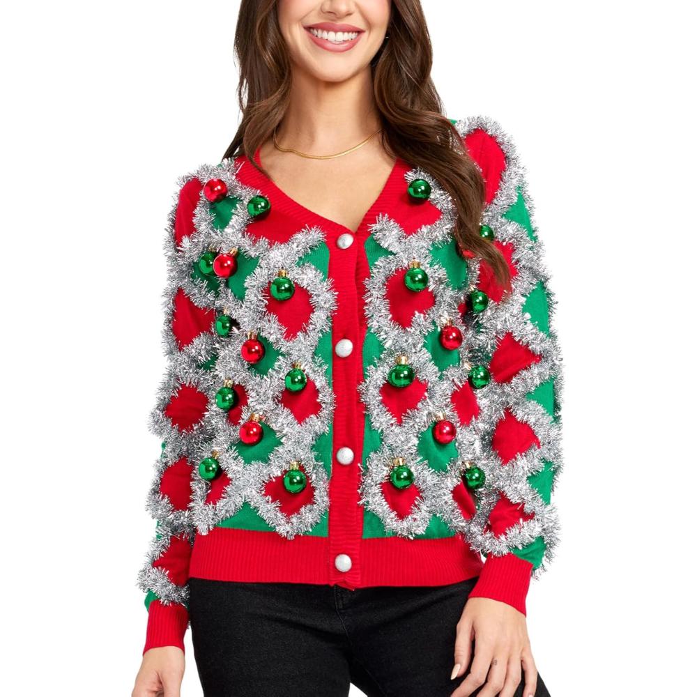 Holiday Sweaters with Festive Animal and Patterned Designs-Original Pajamas