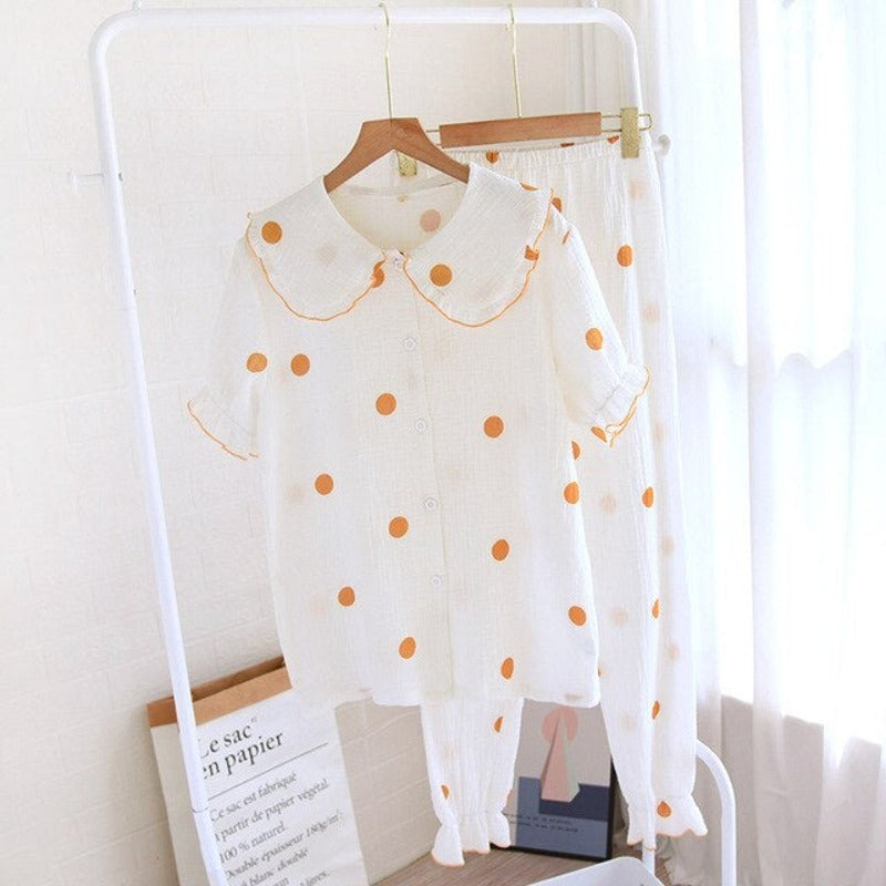 Women's Polka Dot 2 Piece Pajama Set-Original Pajamas