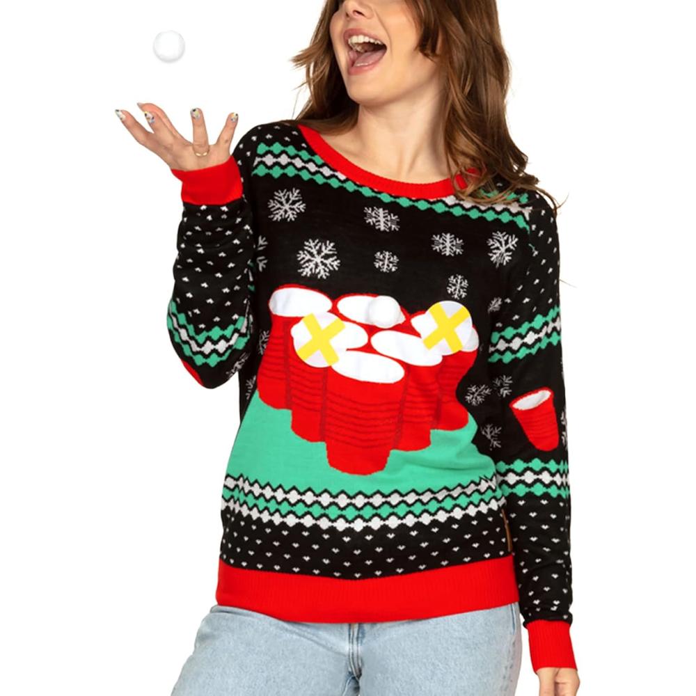 Embellished Christmas Winter Holiday Sweaters-Original Pajamas