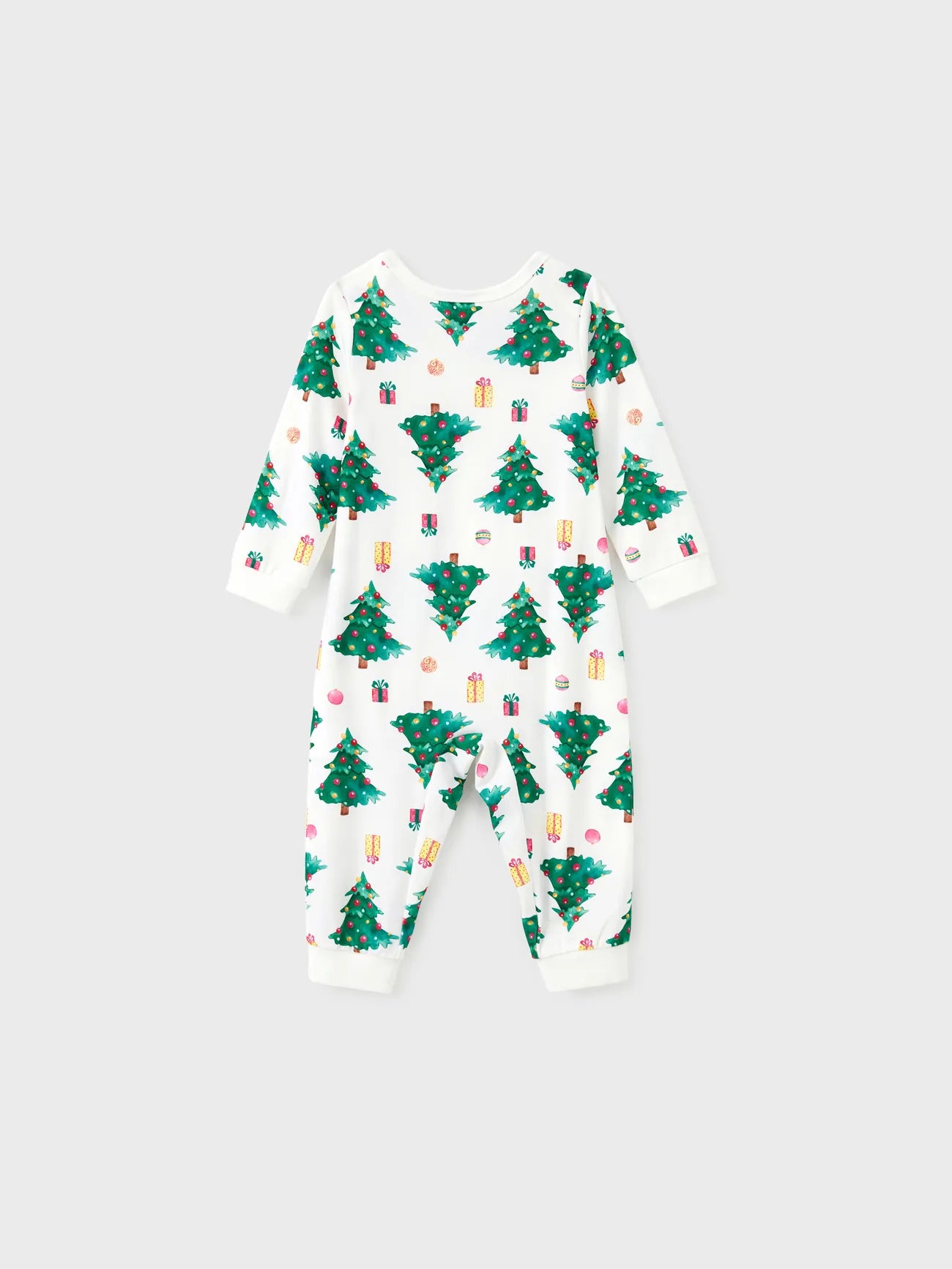 Christmas Tree Print Family Pajamas Set-Original Pajamas