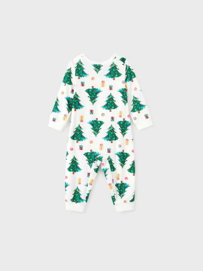 Christmas Tree Print Family Pajamas Set-Original Pajamas