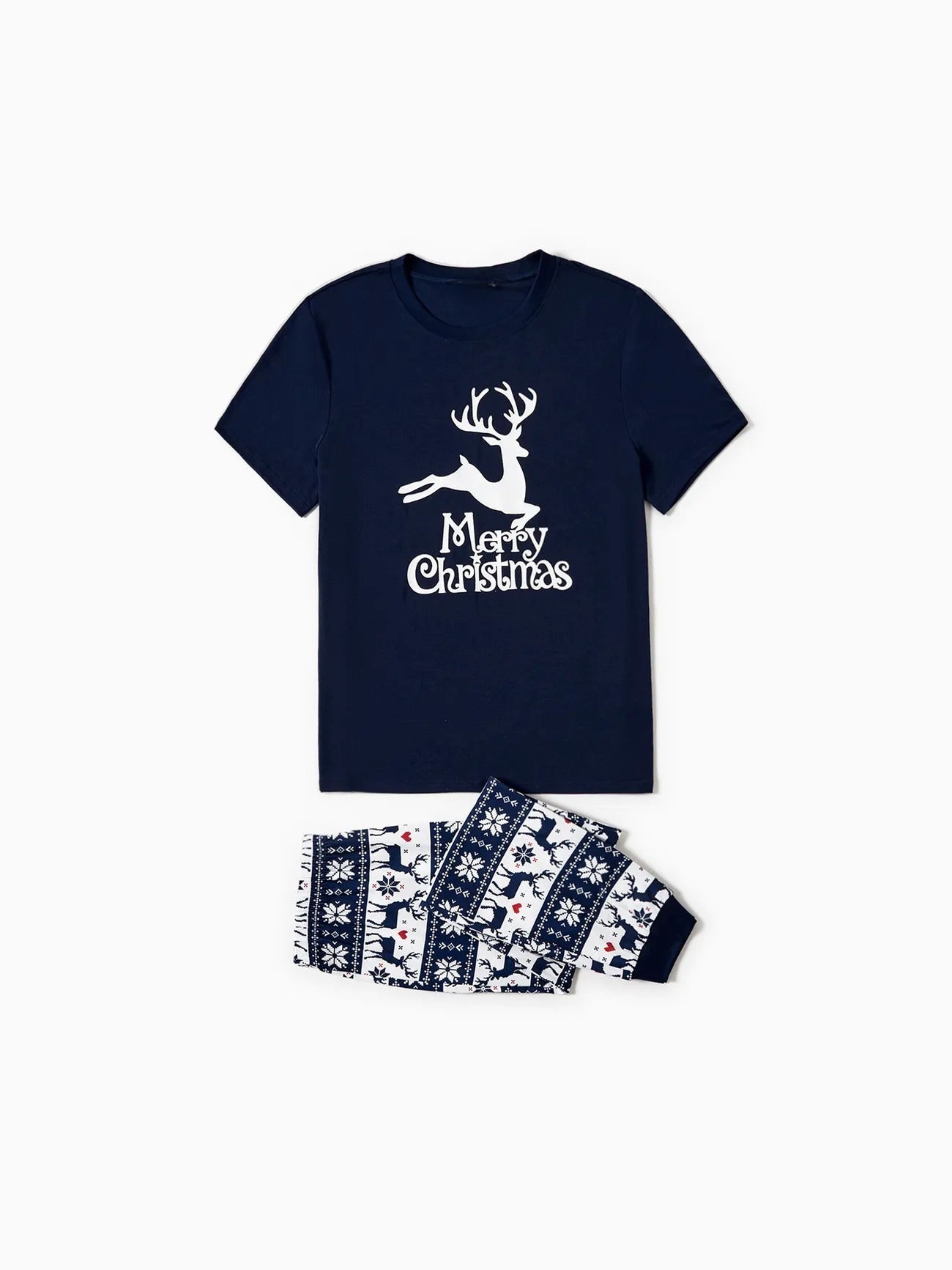 Christmas Glow In The Dark Reindeer Family Pajama Set-Original Pajamas