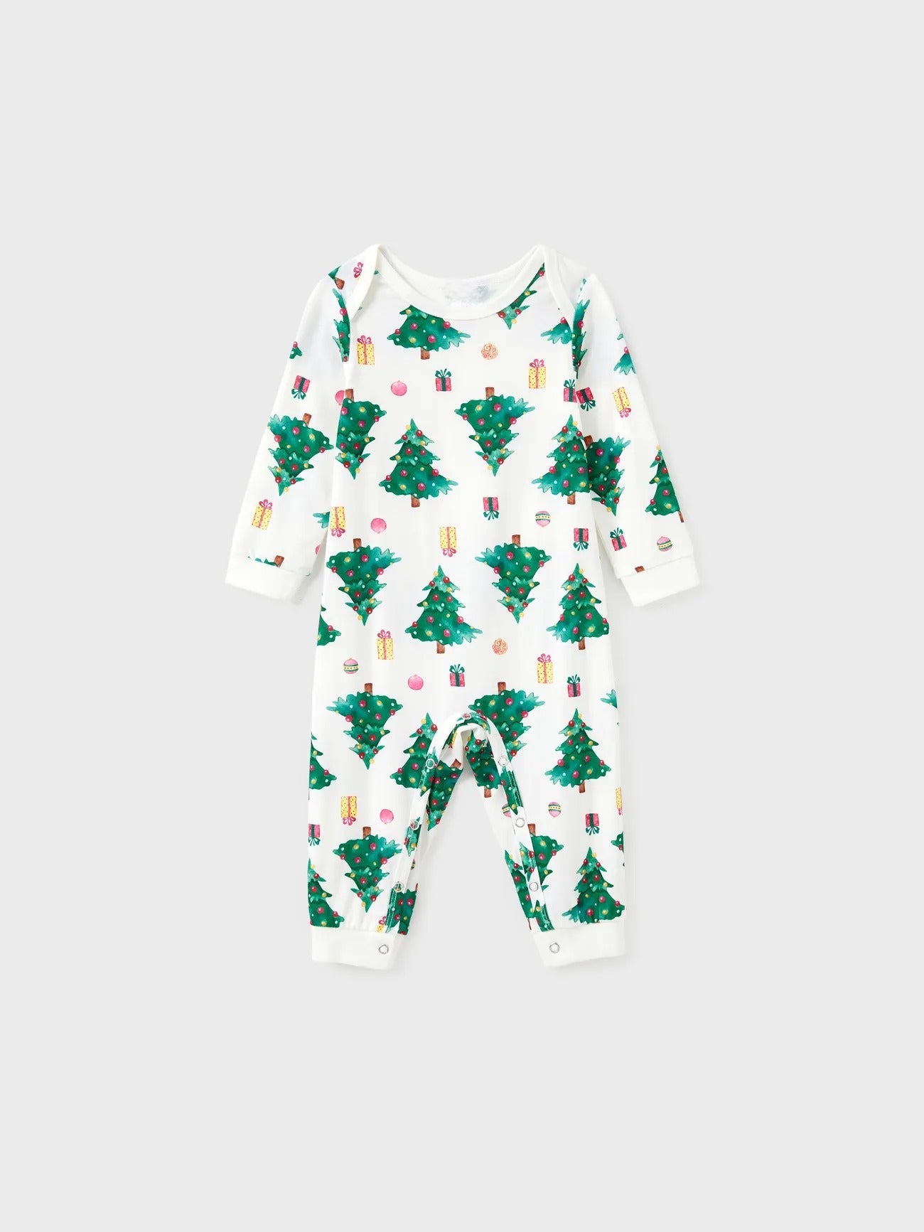 Christmas Tree Print Family Pajamas Set-Original Pajamas