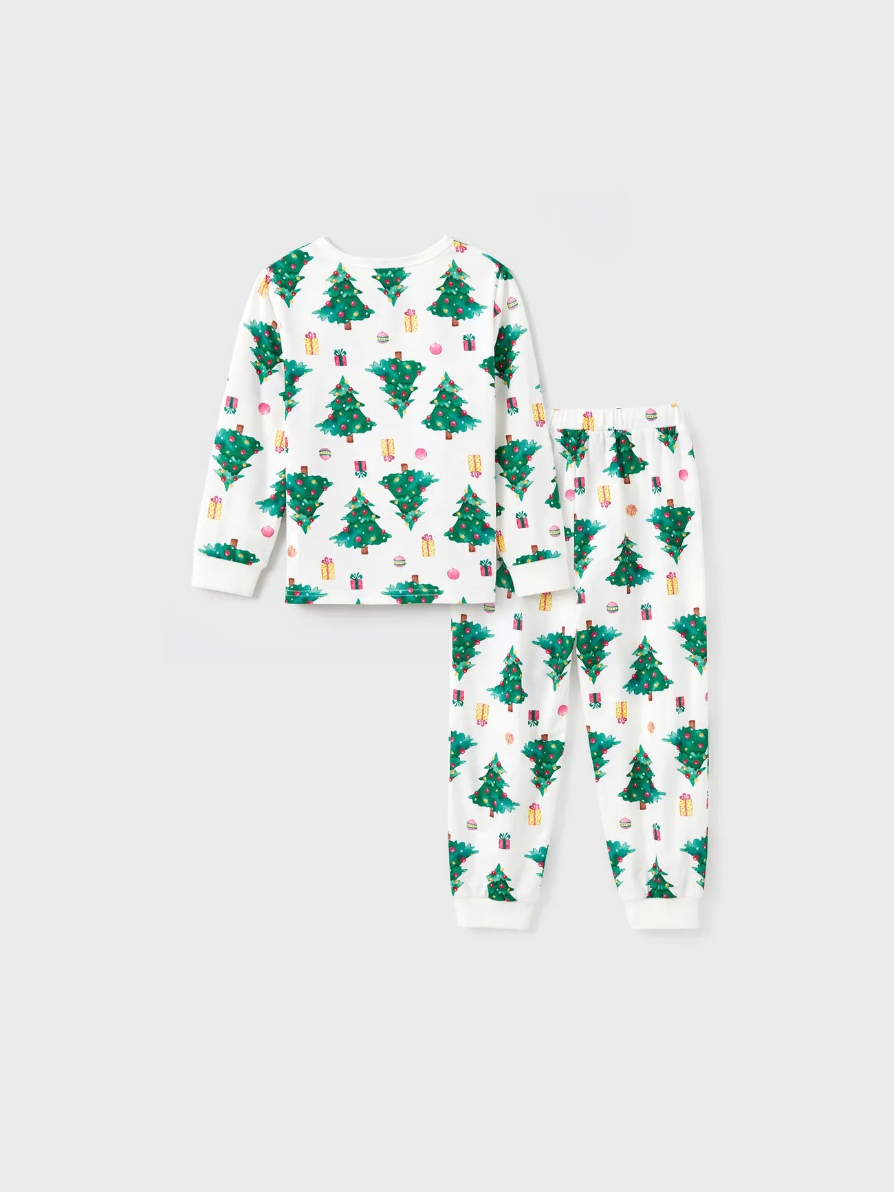 Christmas Tree Print Family Pajamas Set-Original Pajamas