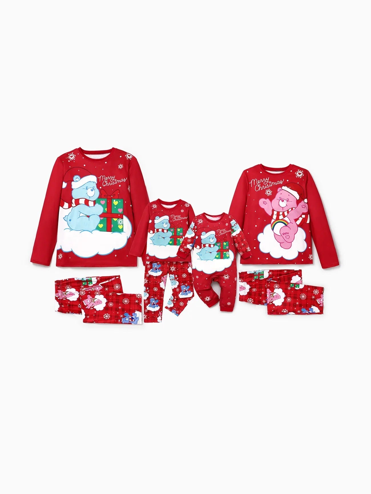 Family Matching Bears Christmas Pajamas Set-Original Pajamas