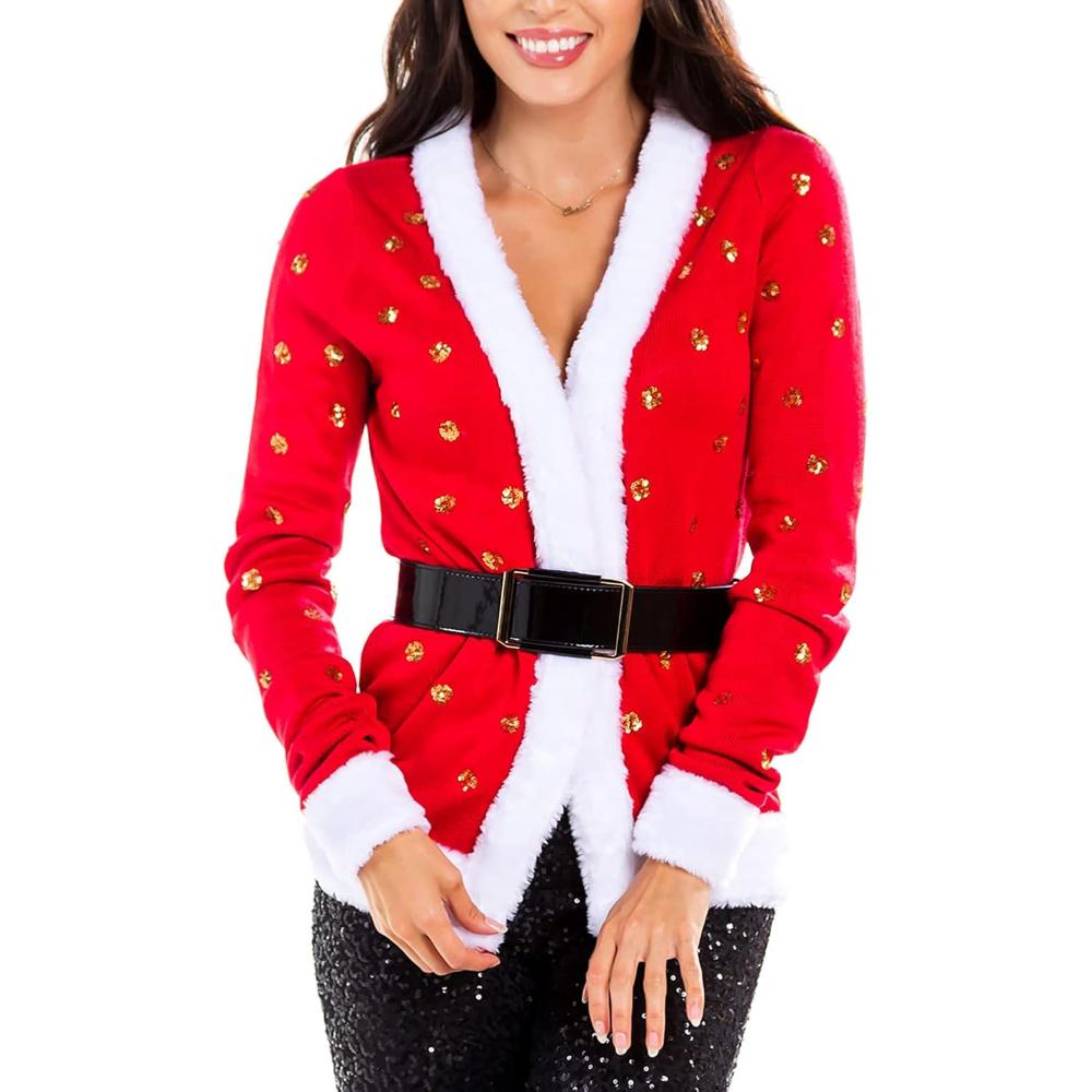 Holiday Sweaters with Festive Animal and Patterned Designs-Original Pajamas