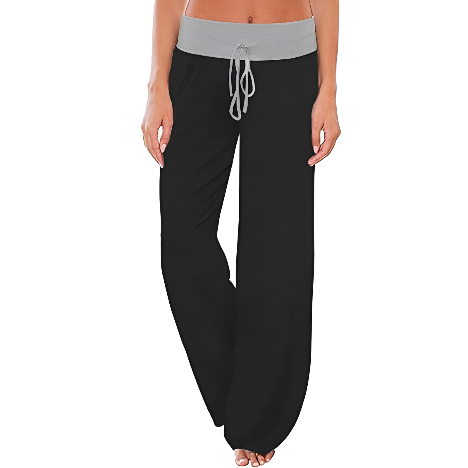 Wide Design With Drawstring Lounge Pajama Pants