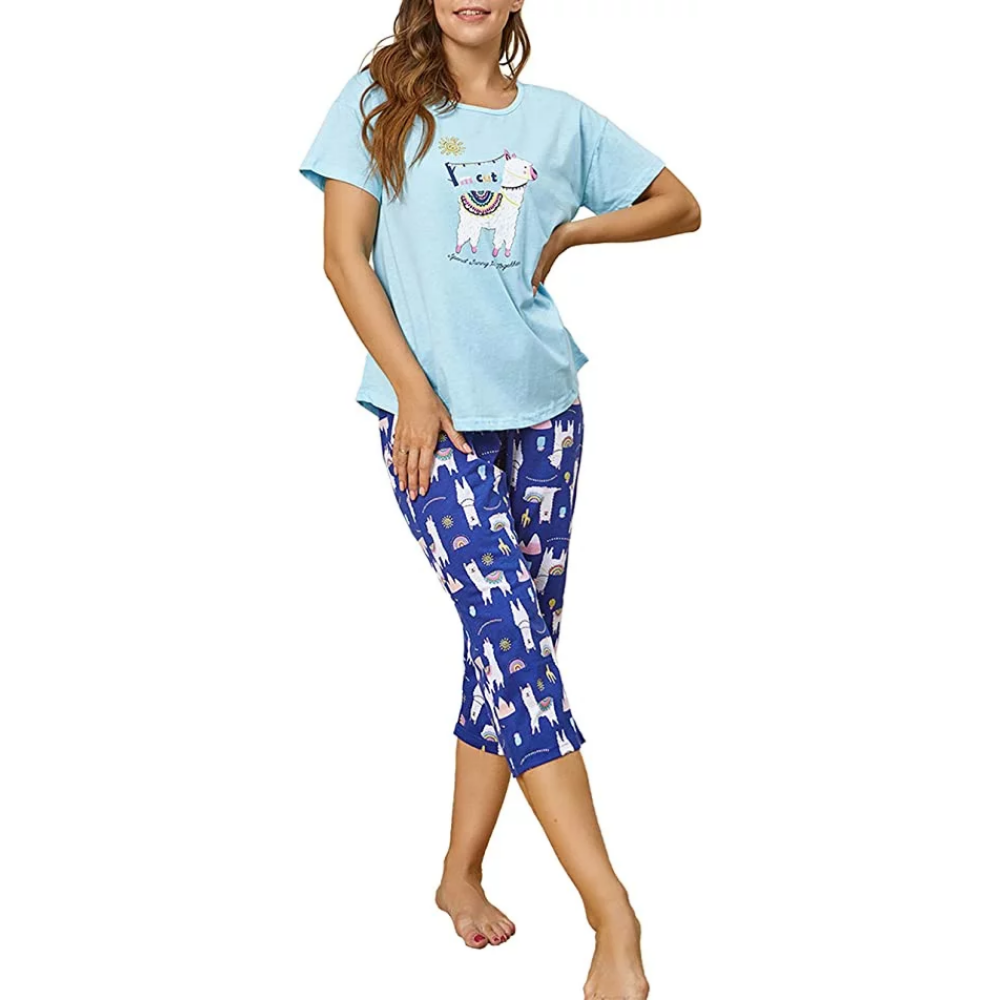 Women’s Fun Prints Pajama Set-Original Pajamas