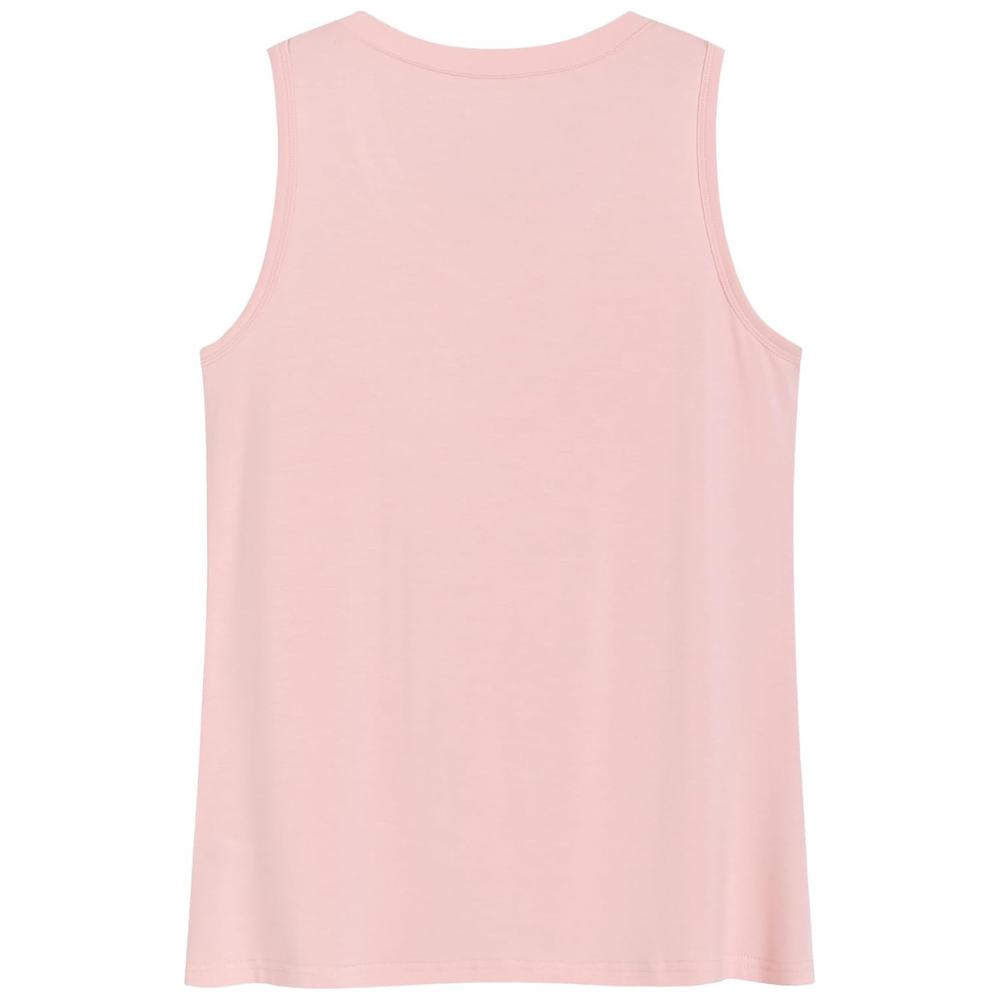 Bamboo Viscose V Patterned Pajama Tank Top