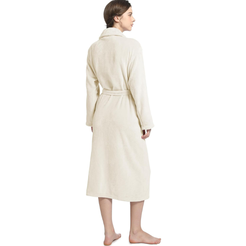 Robes For Women Premium Fleece Womens Robe Cozy Warm Bathrobe