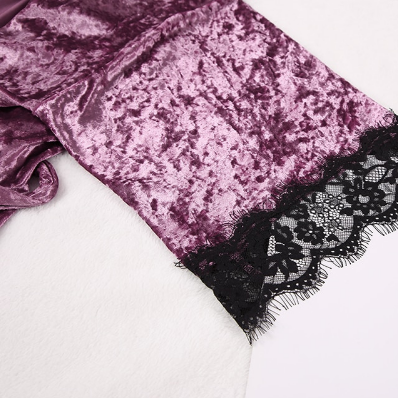 3 Piece Pajamas Velvet Suits With Shorts-Original Pajamas3 Piece Pajamas Velvet Suits With Shorts - Image 7