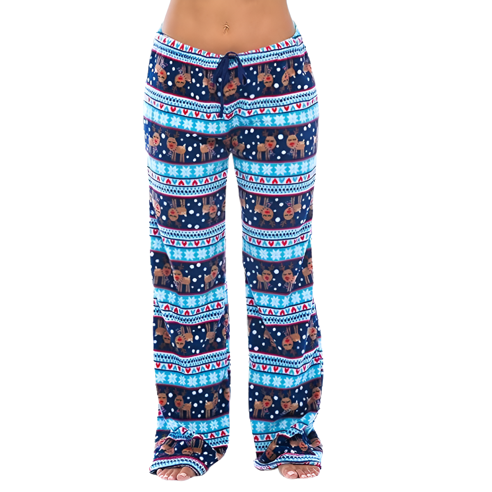 Pajama Pants With Printed Design For Nightwear For Women