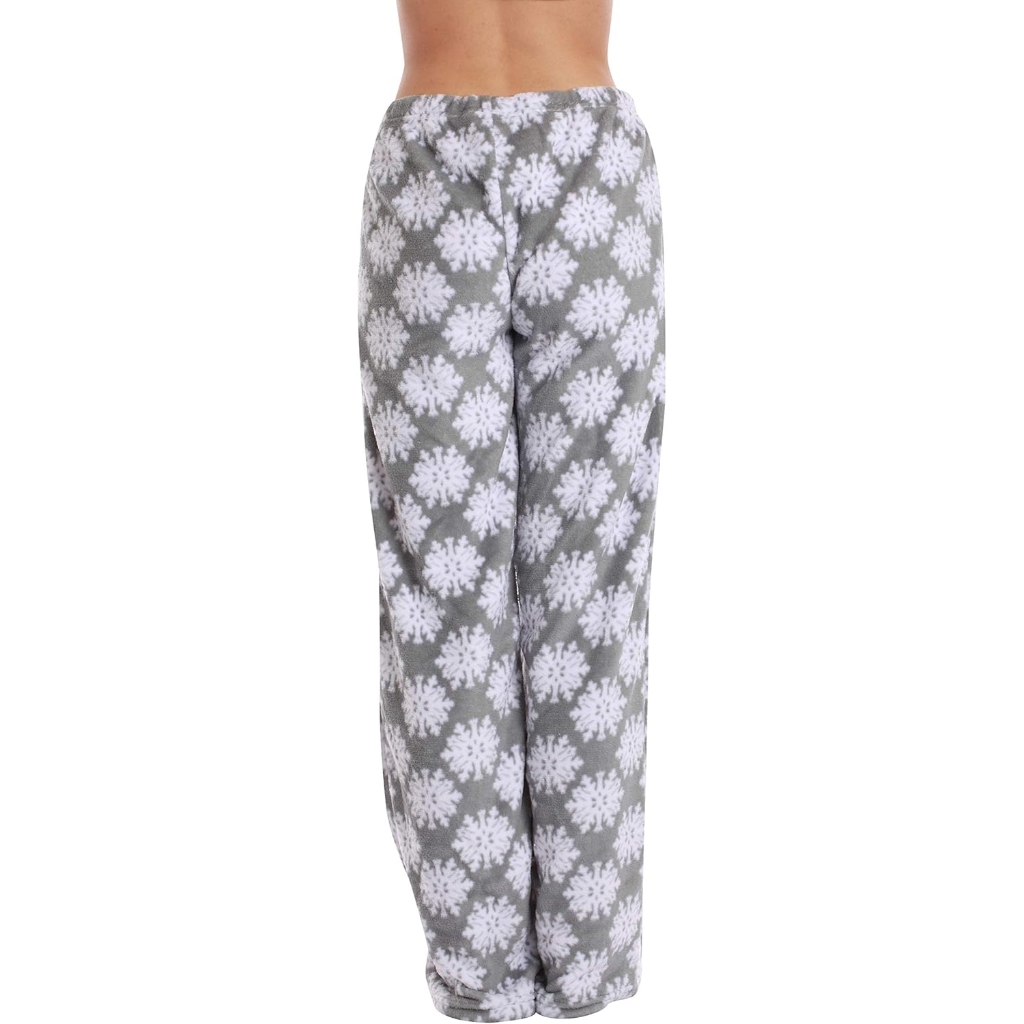 Plush Pajama Pants For Women For Night Wear