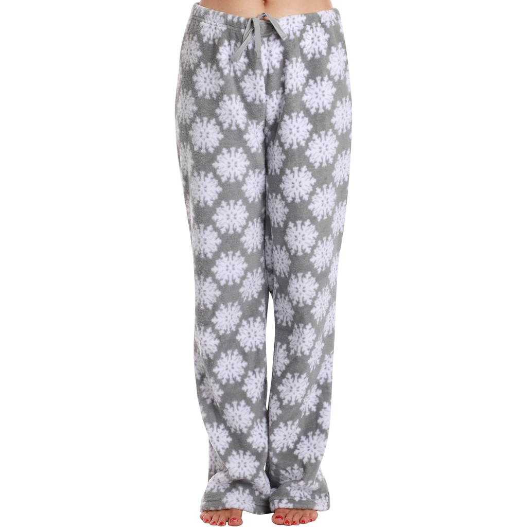 Plush Pajama Pants For Women For Night Wear