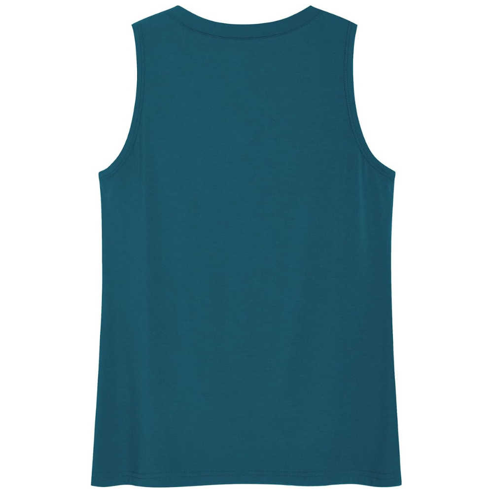 Bamboo Viscose V Patterned Pajama Tank Top