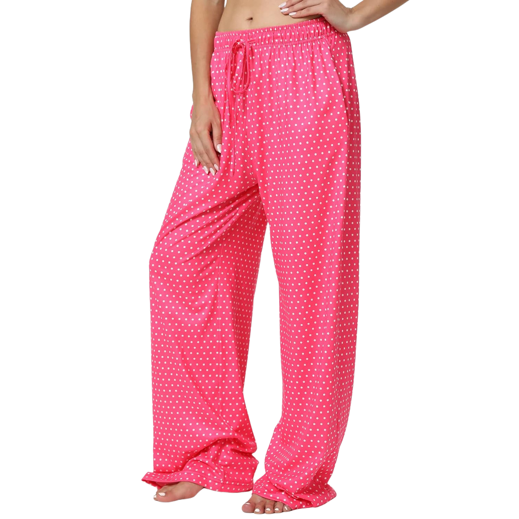 Soft Plaid Pajama Pants for Women