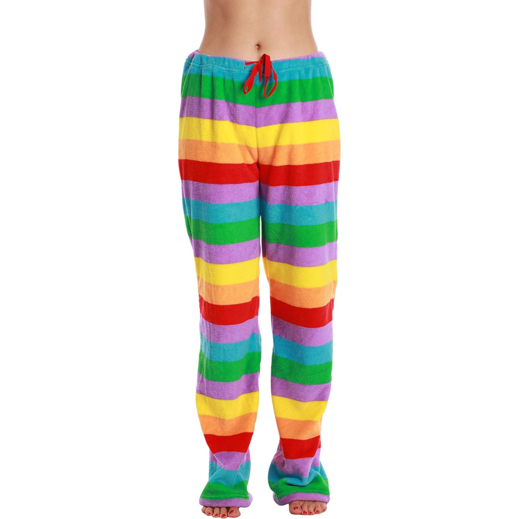 Plush Pajama Pants For Women For Night Wear