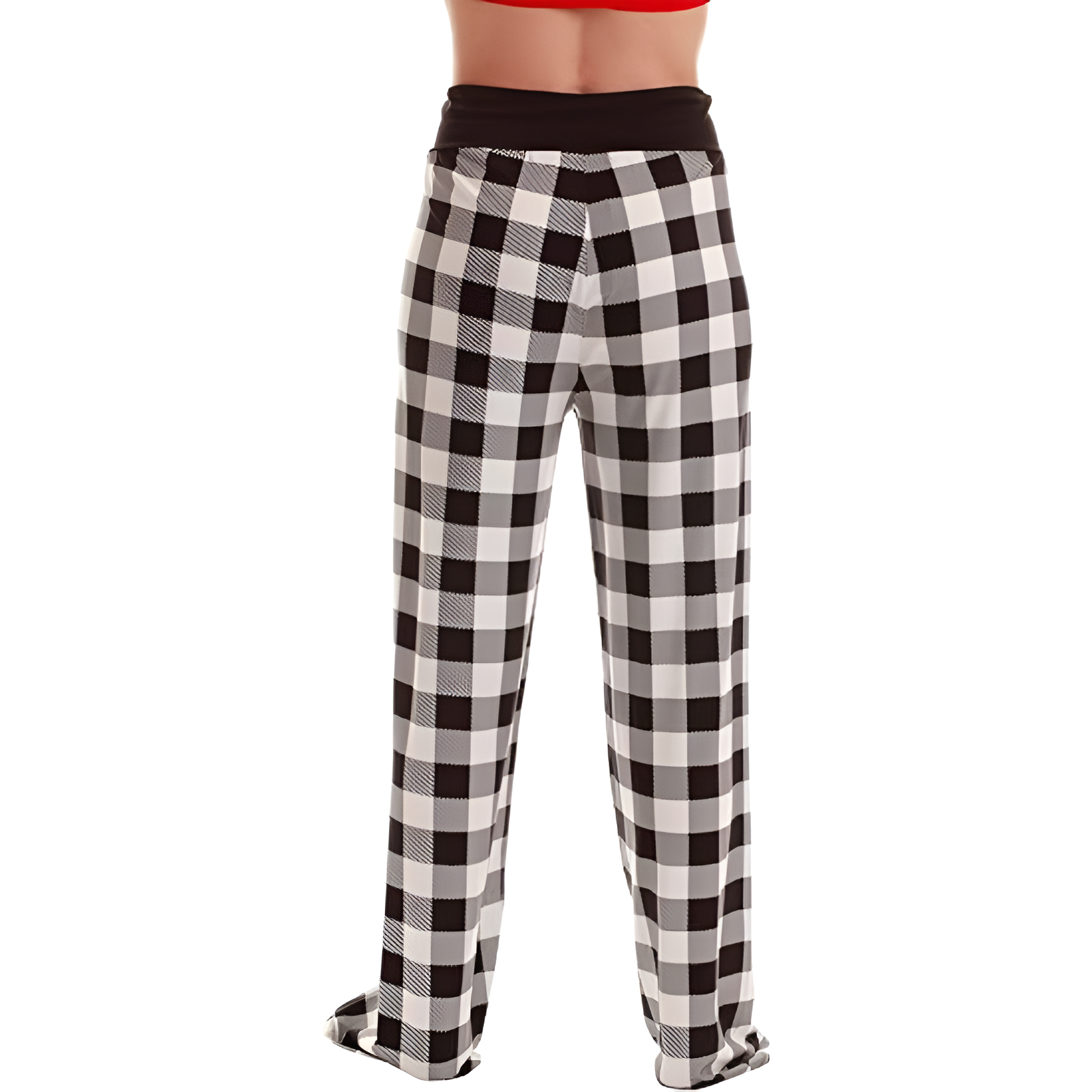 Wide Lounge Pajama Pants With Drawstring