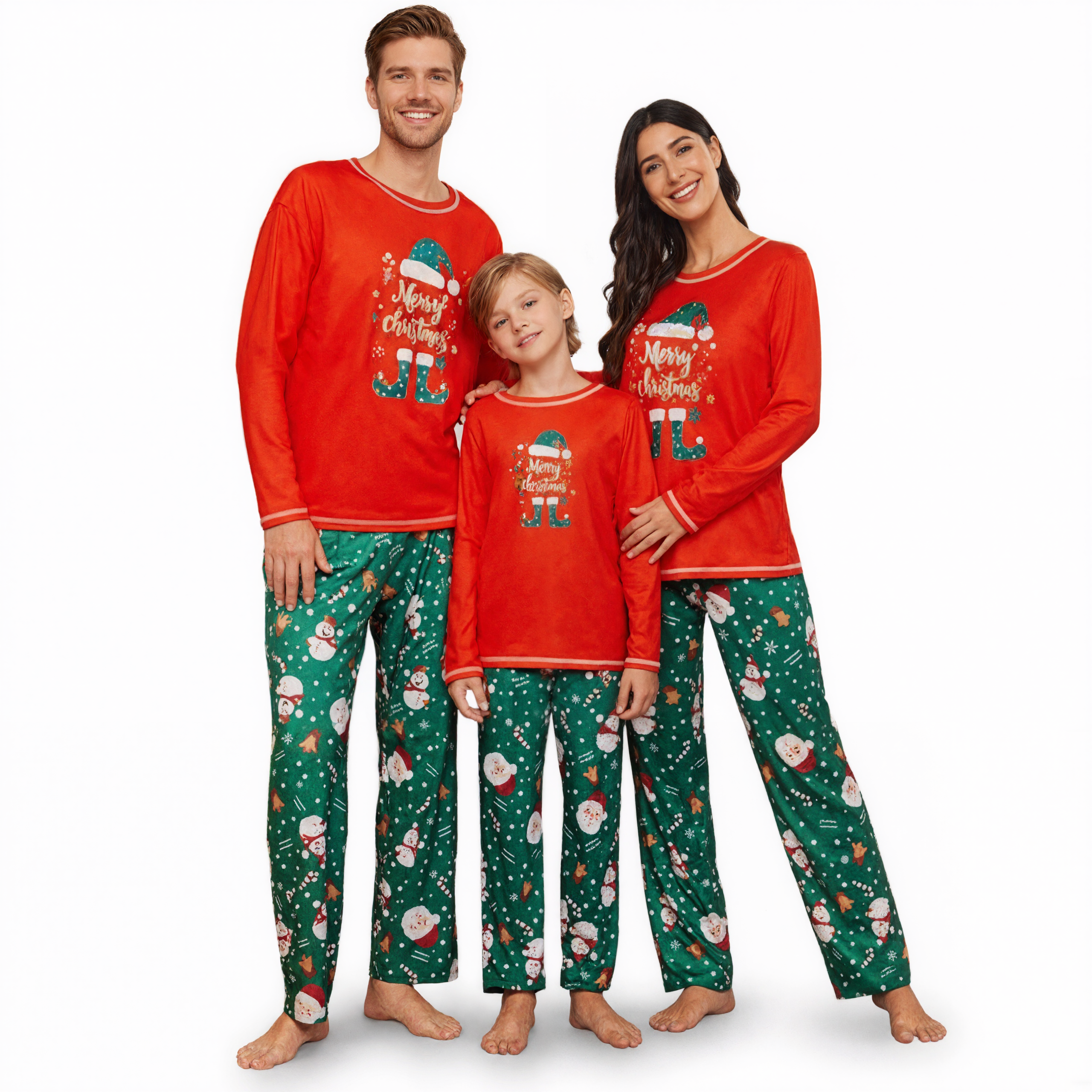 Matching Family Sets Christmas Pajamas Set Xmas PJS Sleepwear Soft Christmas Matching Jammies