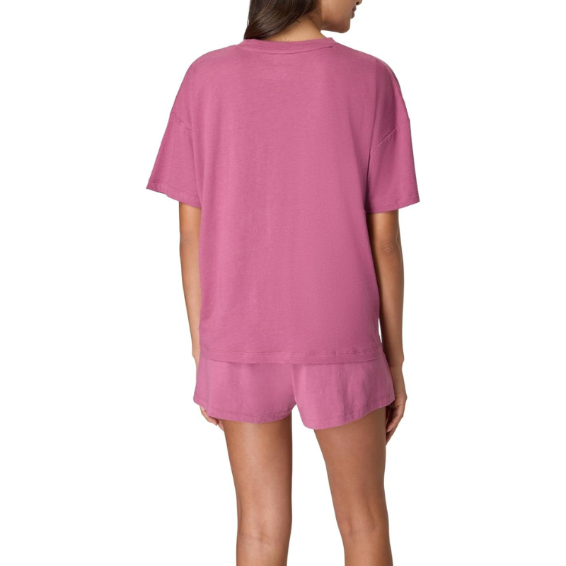 Boxy Tee And Sleep Shorts Set
