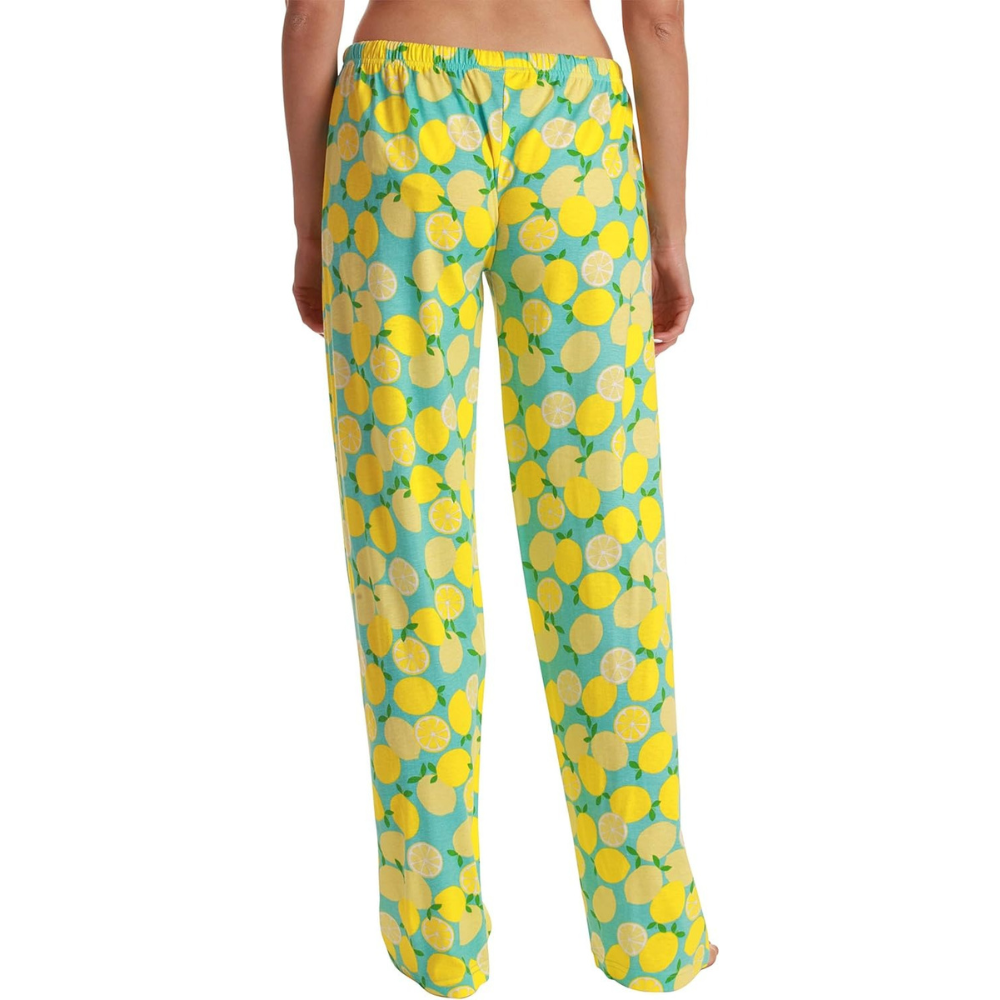 Printed Pajama Pants With Drawstring Band