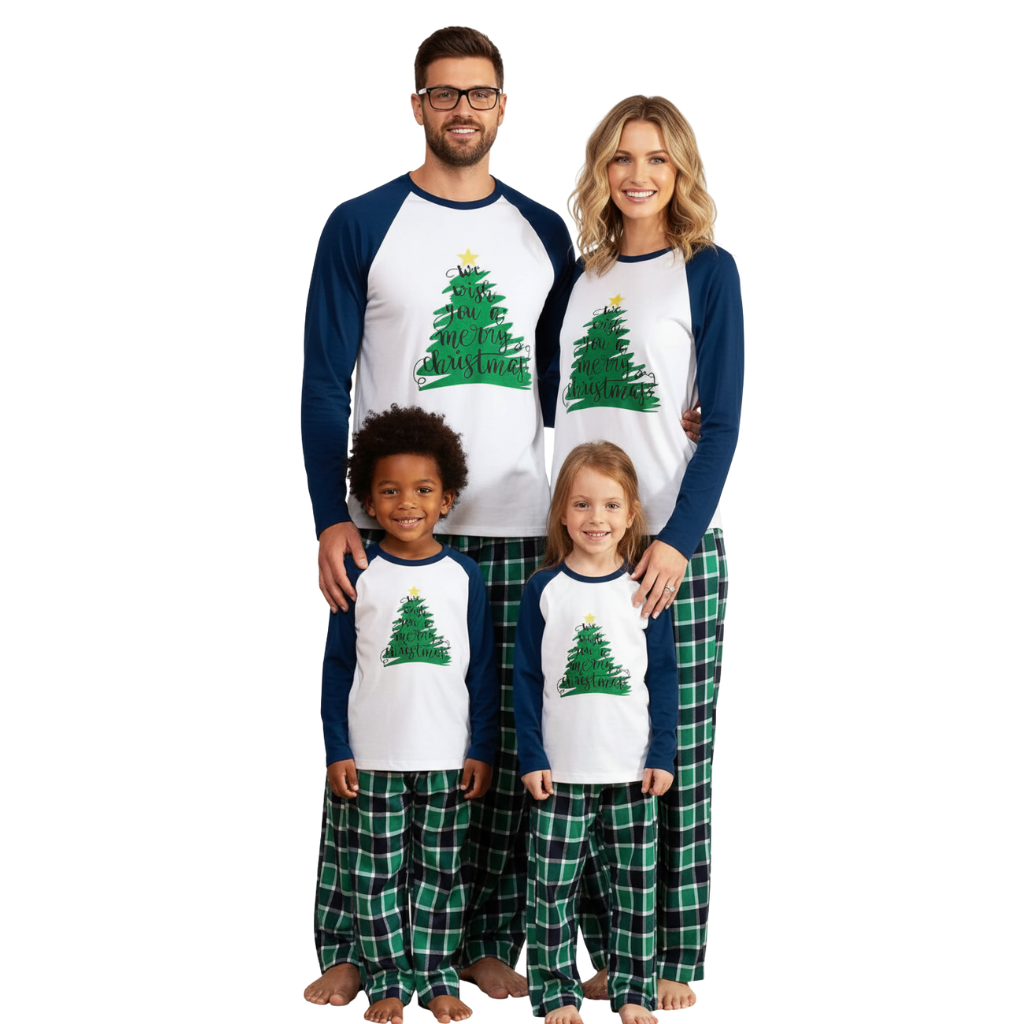 Matching Family Pajamas Sets Christmas