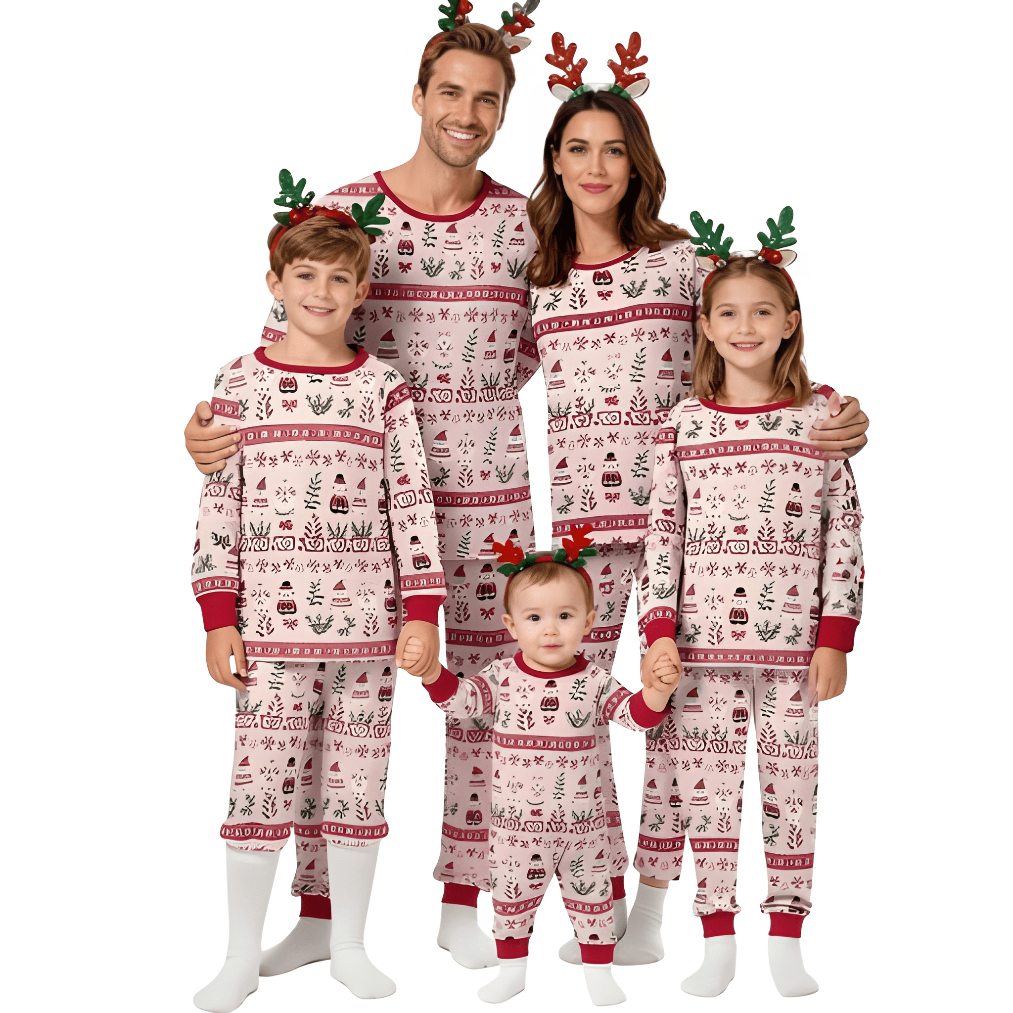 Long Sleeves Family Matching Pajama Set