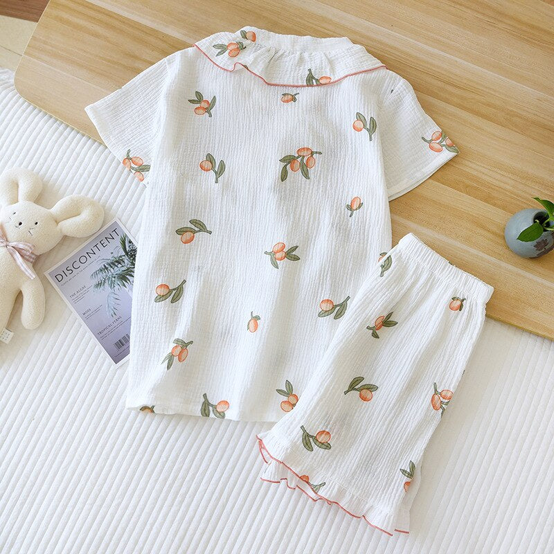 Kimono Style 2 Piece Pajama Set-Original Pajamas