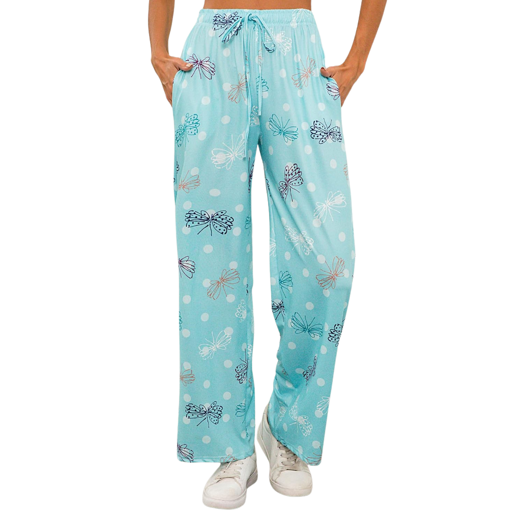 Soft Plaid Pajama Pants for Women