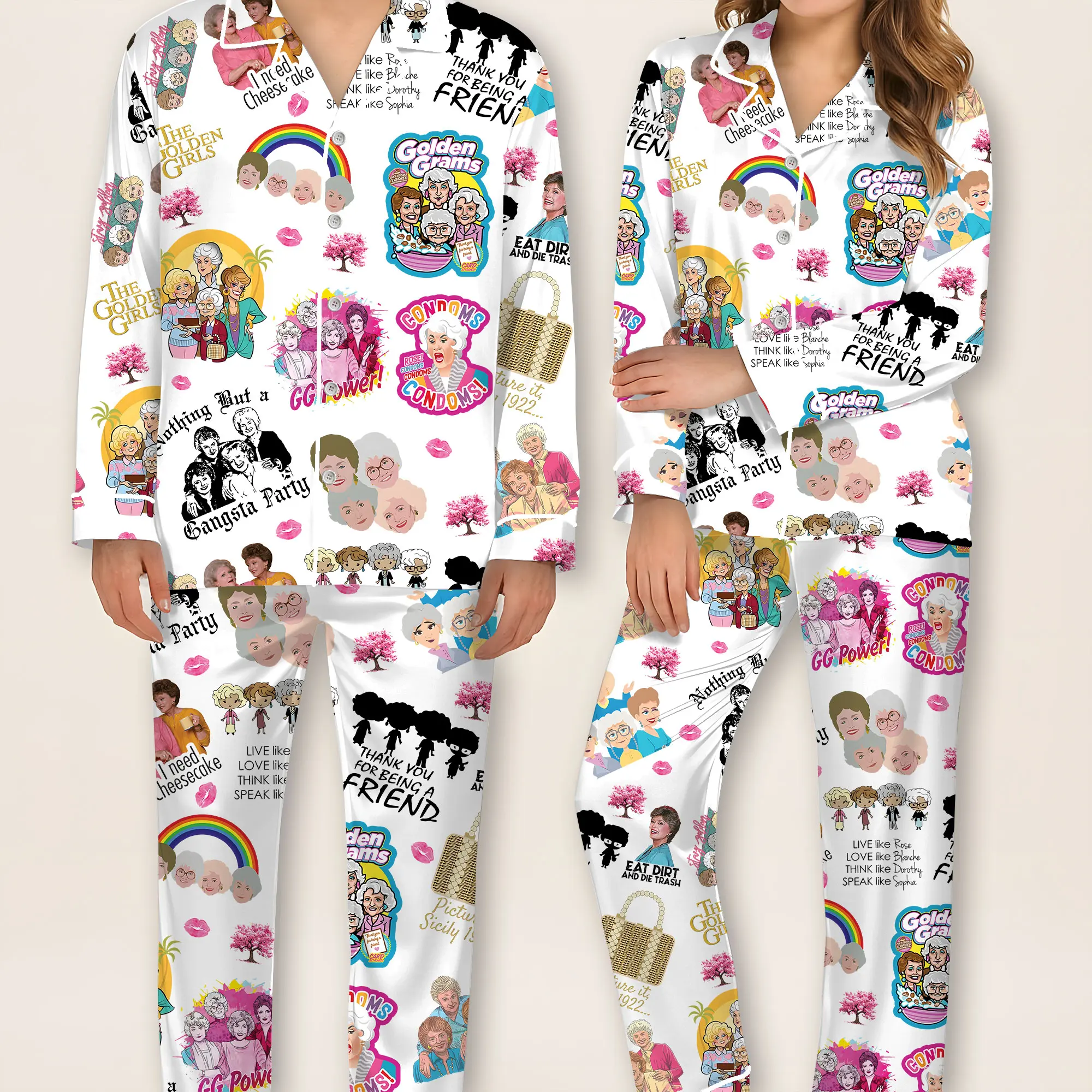 Iconic Miami Sitcom Pajama Set
