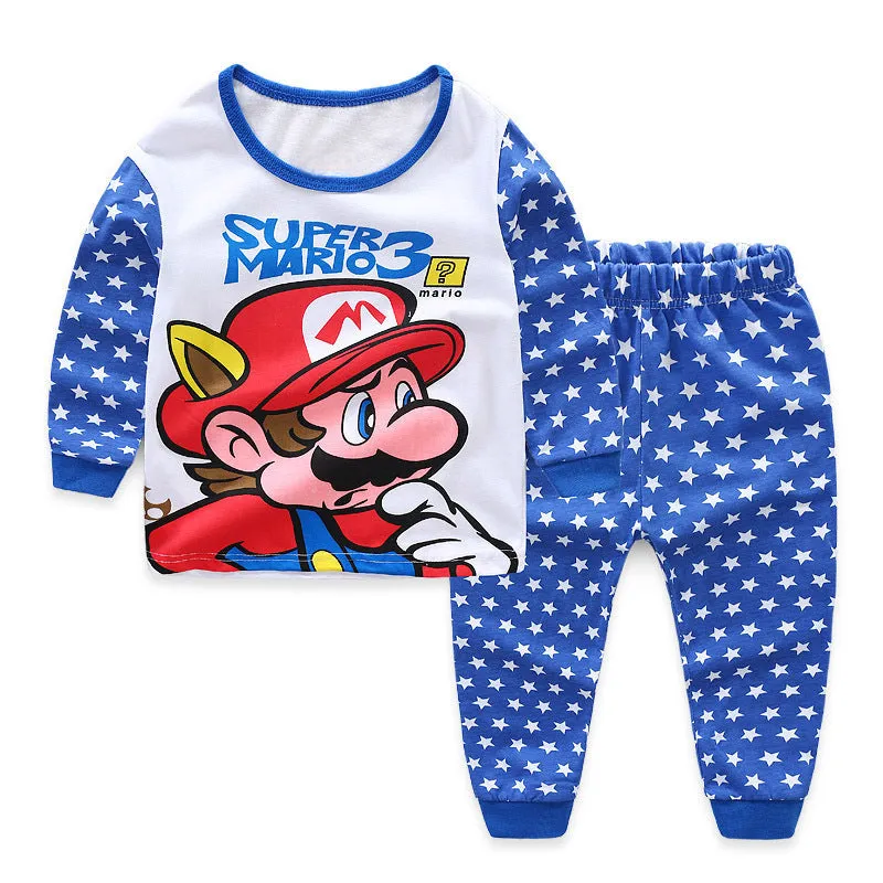Super Mario Pajama Set For Kids