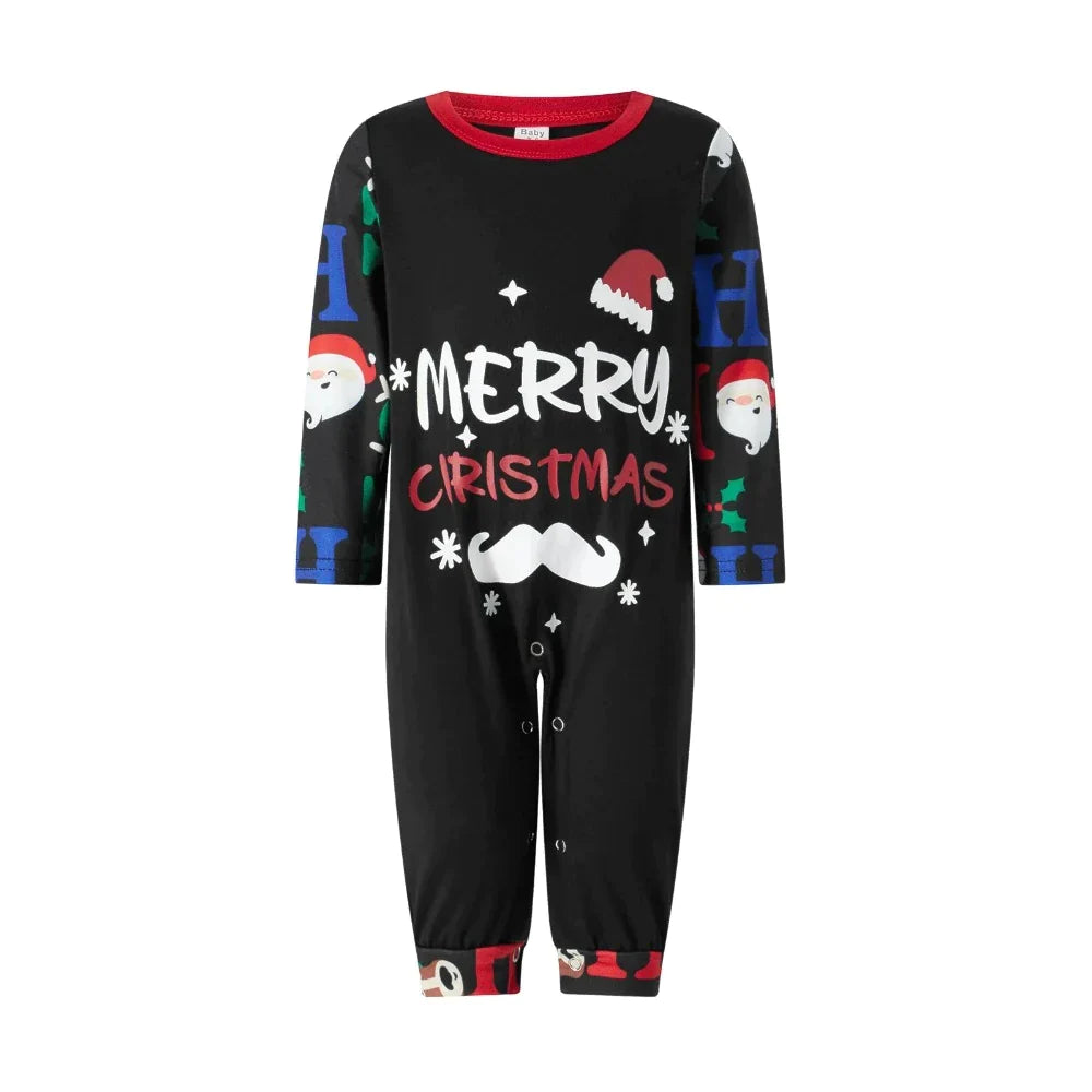 Merry Christmas Printed Matching Family Pajama Sets-Original Pajamas