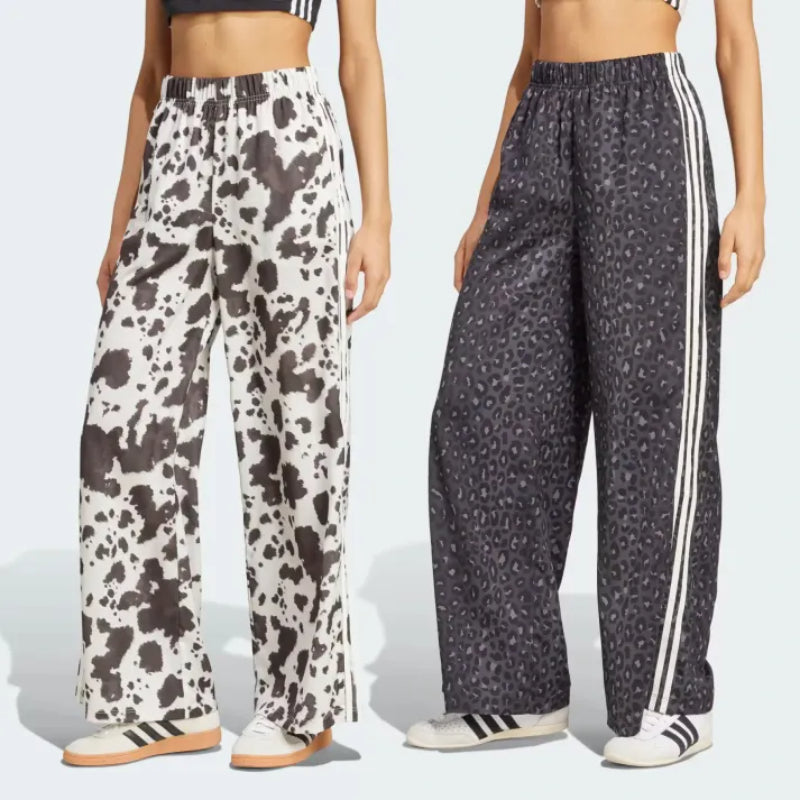 Wide Length Leopard Printed Lounge Pants For Casual Streetwear-Original Pajamas