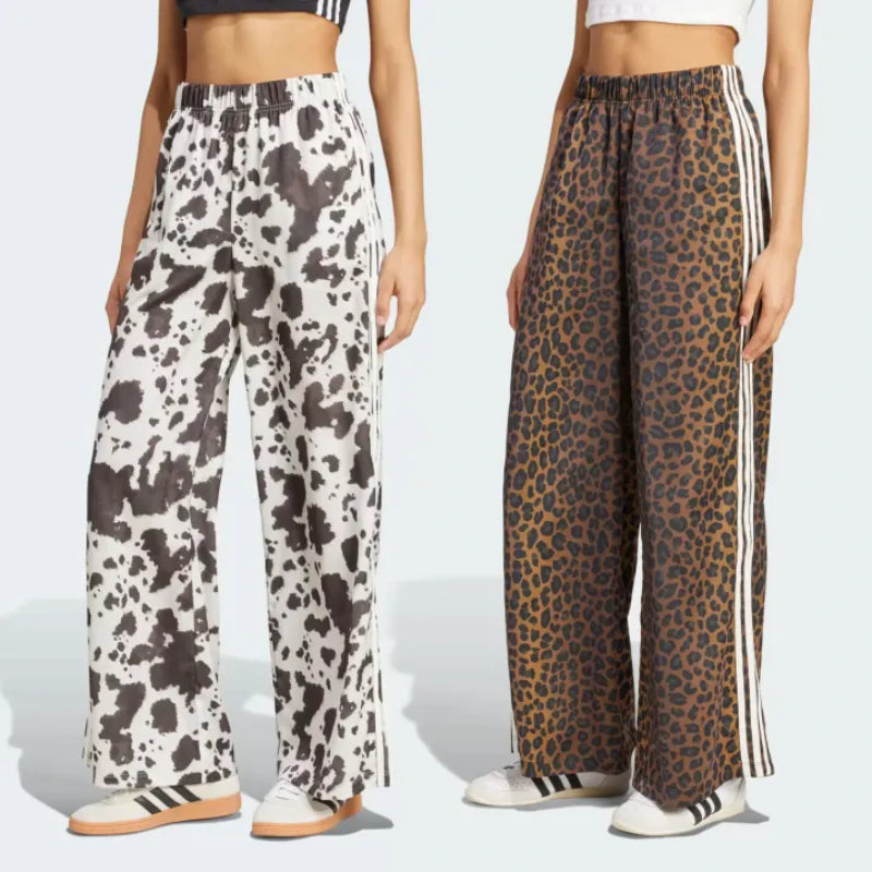 Wide Length Leopard Printed Lounge Pants For Casual Streetwear-Original Pajamas